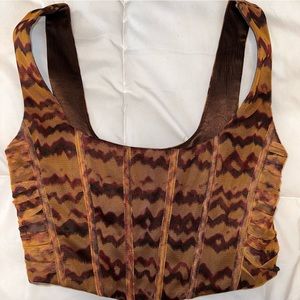 Zara corset tank top